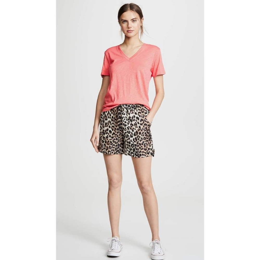 Splendid | Carmine Red V Neck Tee | Like New | Size XL - Picture 6 of 6